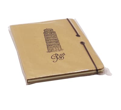 Block De Notas C/Elastico Diseño Monumentos Ciudades 60Hjs 140X100mm/70Gr Color1