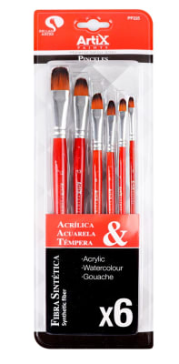 Pincel Profesional Lengua Gato X 6 Uds Multiuso (MP)1