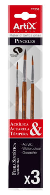 Pincel Profesional 3 Uds Multiuso Artix1