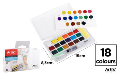 Pintura Acuarela Solida 18 Colores (MP)1