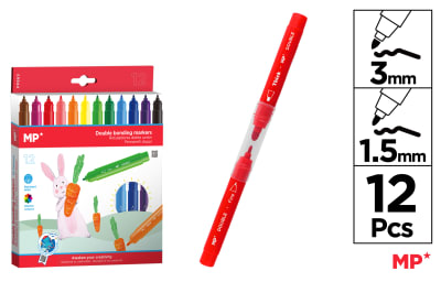 Rotuladores Doble Unión 12 Uds. 1