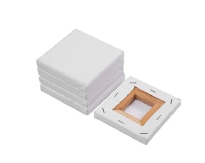 Bastidor Mini 15x15cm 280G/m2 Marca Artix Color Blanco1