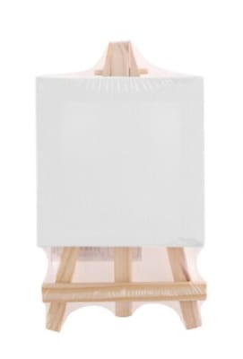 Atril + Bastidor Mini Para Oleo Y Acrílico 15x15cm - Artix1