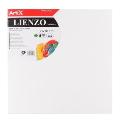 Bastidor Para Oleo Y Acrilico 30x30x0. Marca Artix1