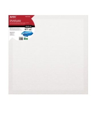 Bastidor de Oleo y Acrilico 50x50x3.5cm 380G/m2 Marca Artix1