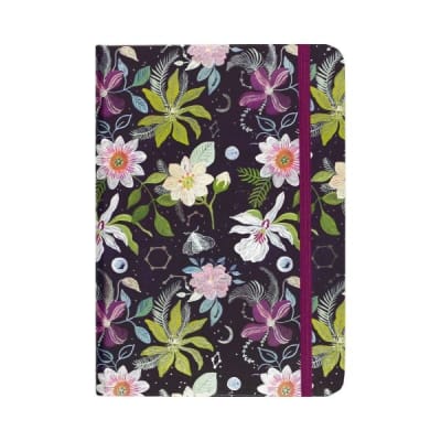 Libreta con Elastico Chica Jardin- Peter Pauper1