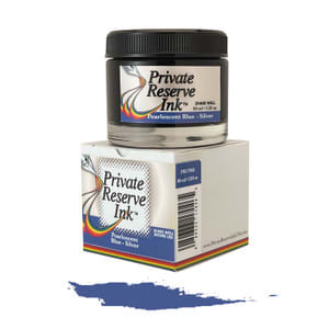 Tinta Monteverde Private Reserve, Botella 60 ml; Pearlescent Blue-Silver1