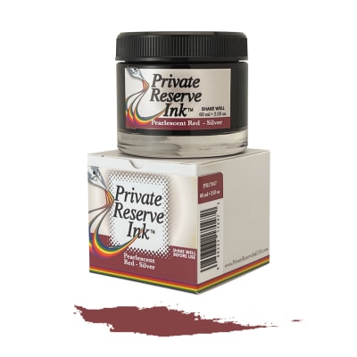 Tinta Monteverde Private Reserve, Botella 60 ml; Pearlescent Red-Silver1