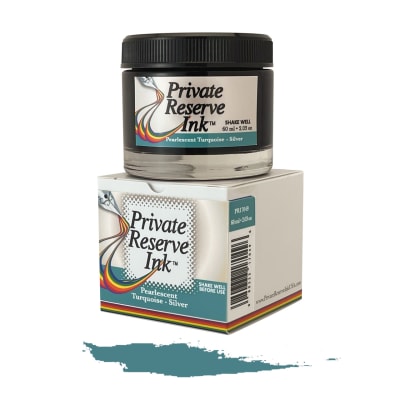 Tinta Monteverde Private Reserve, Botella 60 ml; Pearlescent Turquoise-Silver1