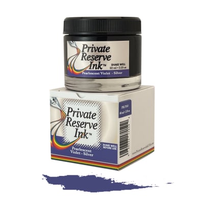 Tinta Monteverde Private Reserve, Botella 60 ml; Pearlescent Violet-Silver1