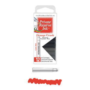 Cartridges Monteverde Private Reserve, caja 12 pcs; Orange Crush1