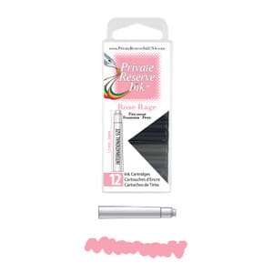 Cartridges Monteverde Private Reserve, caja 12 pcs; Rose Rage1