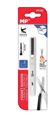 Tijeras De Bolsillo, medida 115mm x 52mm -Marca Madrid Papel1