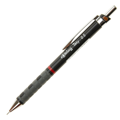 Portamina Rotring Tikky 0.5 mm. Negro1