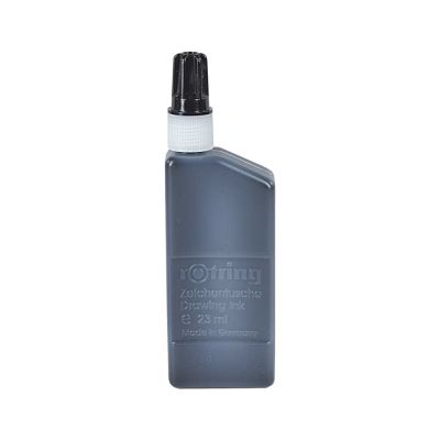 Tinta dibujo Rotring frasco 23 ml. Negro1