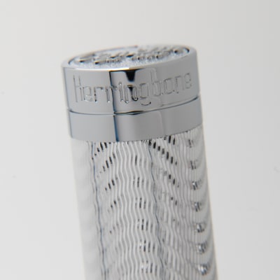 Bolígrafo Monteverde Herringbone Signature Silver1