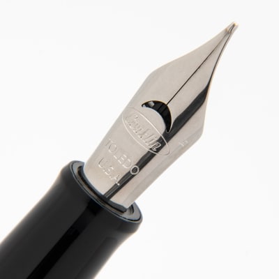 Pluma Monteverde Herringbone Signature Silver - M1