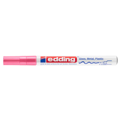Marcador Óleo Permanente Edding E-751 Rosado1