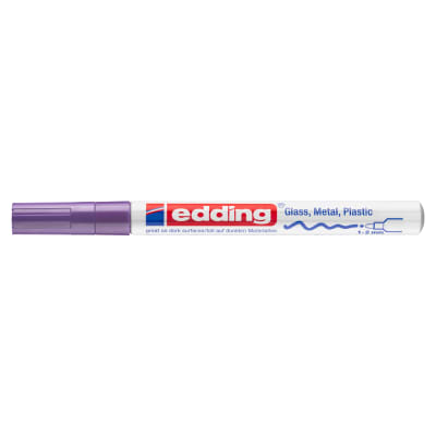 Marcador Óleo Permanente Edding E-751 Violeta1
