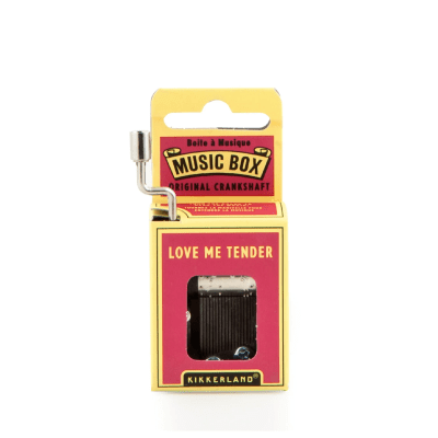 Kikkerland Caja Musical Love Me Tender1