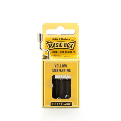 Caja Musical Kikkerland  Yellow Submarine1