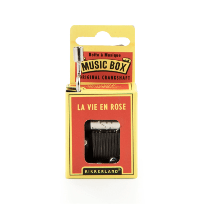 Caja Musical Kikkerland La Vie En Rose1