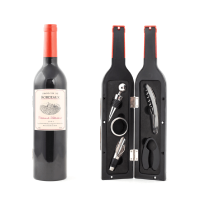 Kit De Accesorios Kikkerland  De Vino1