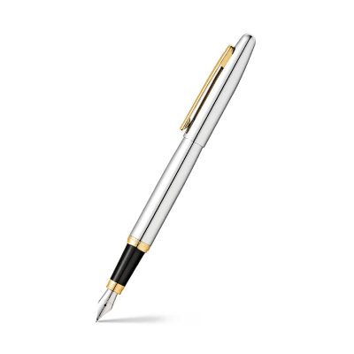 Pluma Sheaffer VFM E9422 Cromo pulido Punto fino1