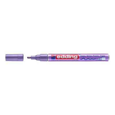Marcador Óleo Permanente Edding E-751 Violeta M