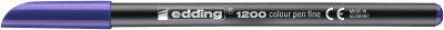 Marcador fibra Edding E-1200 Morado1