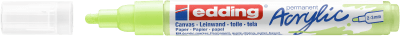 Marcador  Acrílico trazo medio Edding  e-5100 Verde pastel