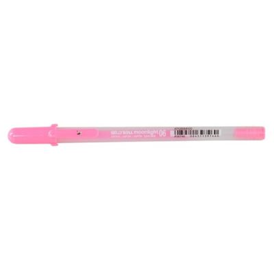Lapiz Gel Gelly Roll Moonlight 0.6mm Rosado Fluorescente1