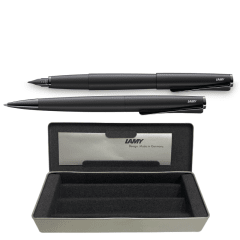 Set Lamy Studio All-Black Pluma + Boligrafo 0