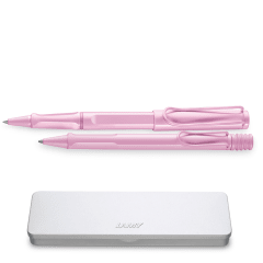 Set Lamy Safari Roller + Boligrafo LightRose 1