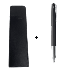 Roller 367 Studio Black + Estuche de Cuero Lamy de Regalo 0