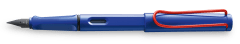 Pluma Lamy safari M 90s azul-rojo 0