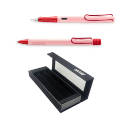Set Edicion Especial Lamy Safari Cherry/Cherry Pluma + Boligrafo 0