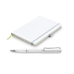 SET Lamy Blanco Roller + Cuaderno A5 0