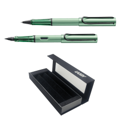 Set Edicion Especial Lamy Al Star Autumn/Sage Pluma + Rollerball 0