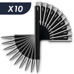 Pack 10 Boligrafos Lamy Logo Black Para Regalos (LA) 0