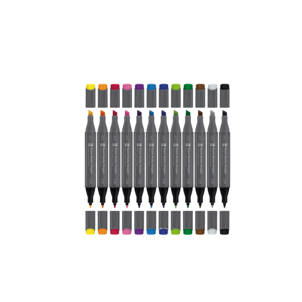 Marabu SketchMarker 12 unidades Base alcohol - Sugar3