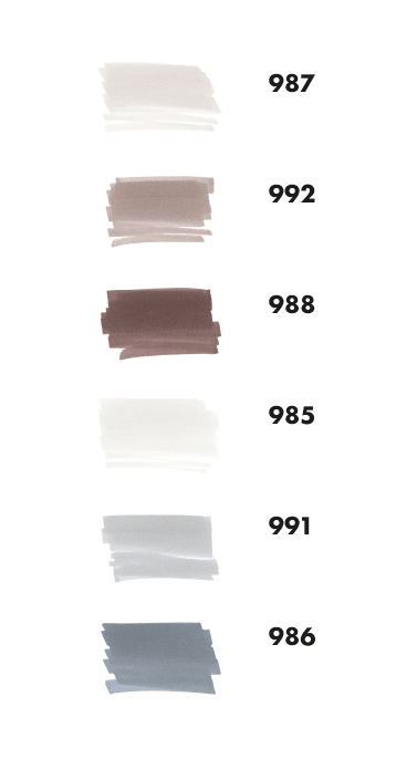 Marabu SketchMarker 6 unidades Base alcohol - Alpha4