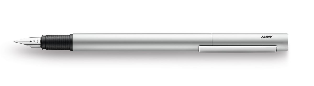 Pluma Lamy pur silver M1