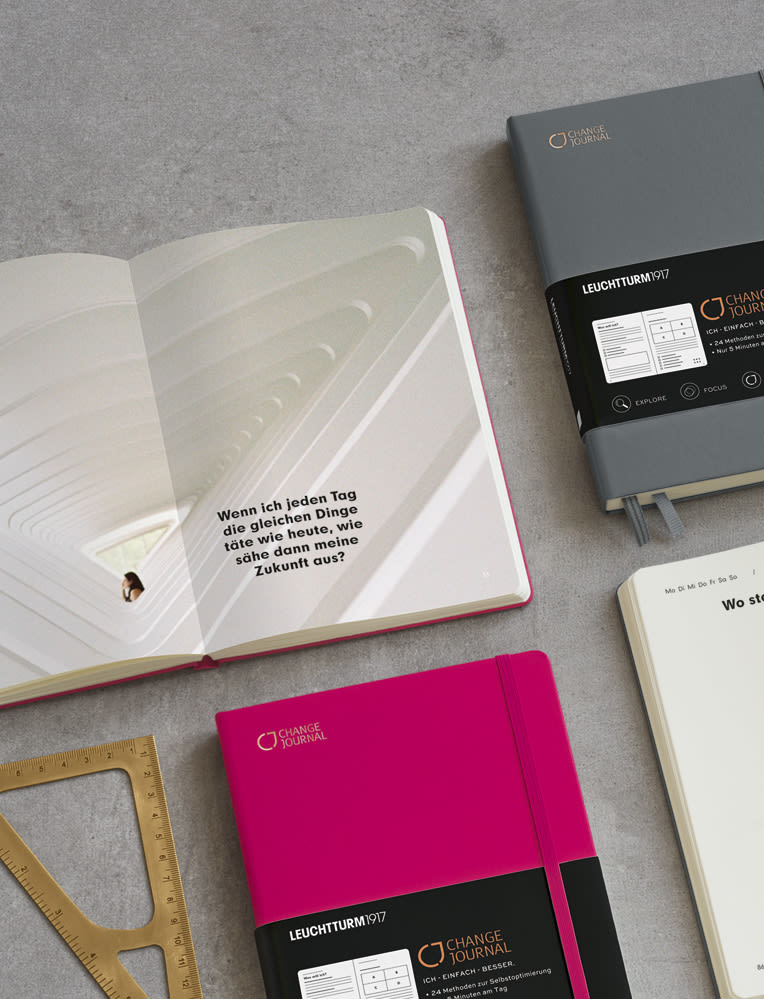 Change Journal, leuchtturm1917 Medium A5, Papel 100 G, Anthracite2