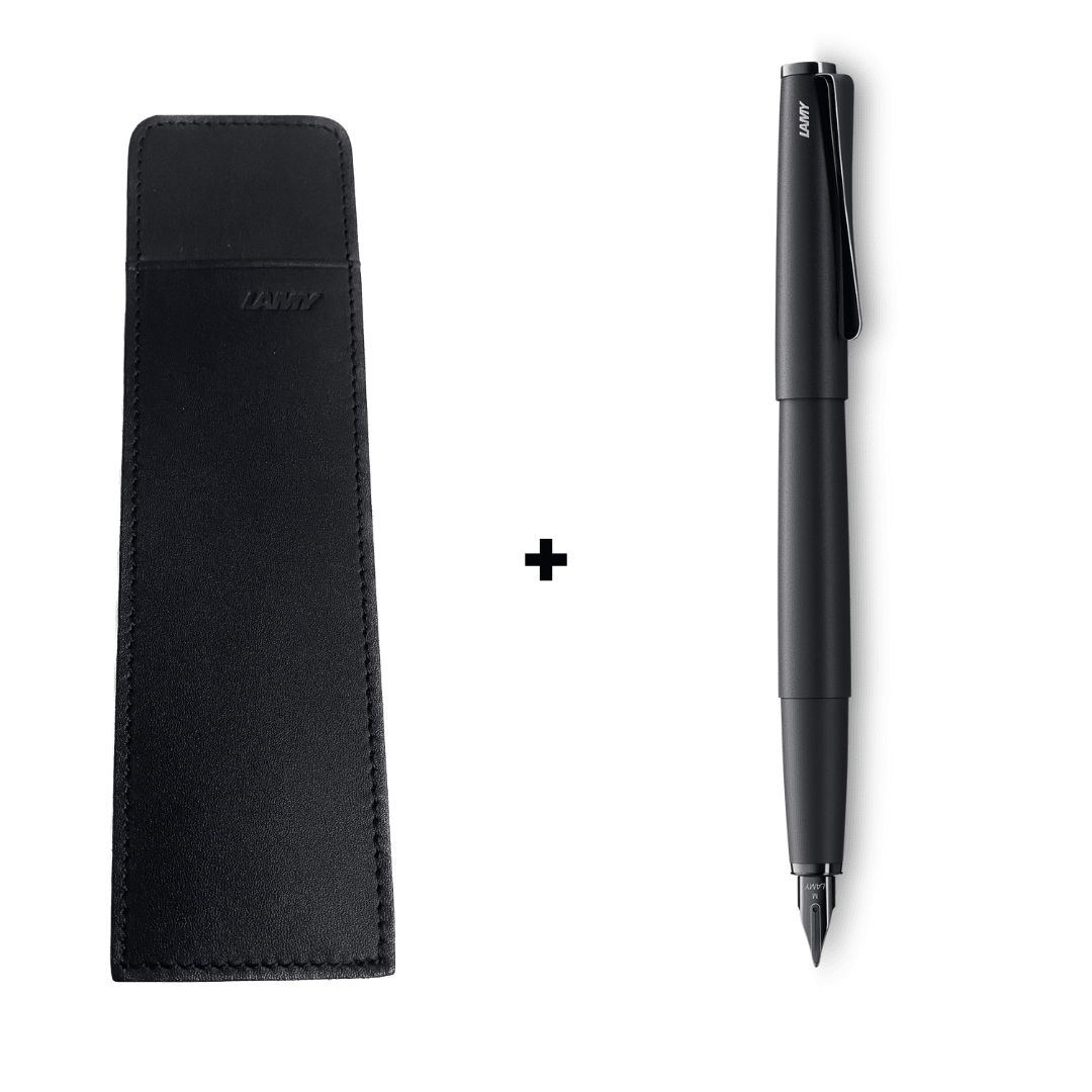 Pluma 066 Studio All-Black + Estuche Lamy A101 de Regalo1