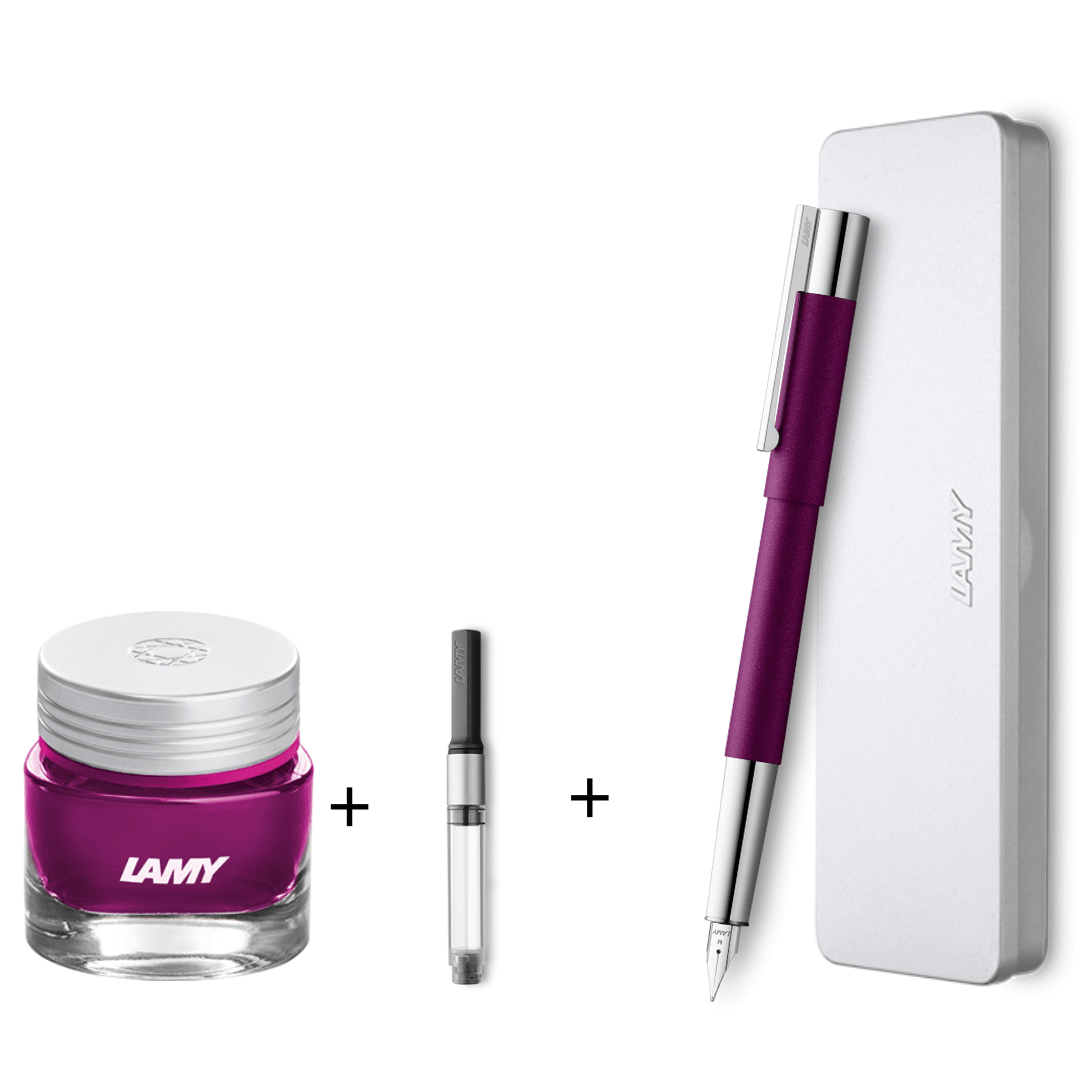 Pluma Lamy Scala Dark violet + T53 Beryl + Convertidor1