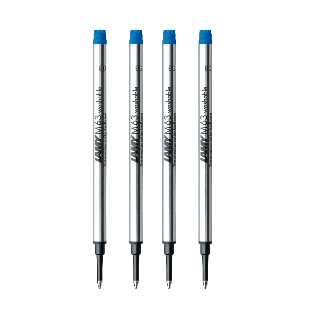 Pack 4 Repuestos M63 Azul para Roller Lamy1