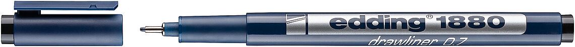Tiralineas calibrado  Edding E-1880  medida 0,7mm1