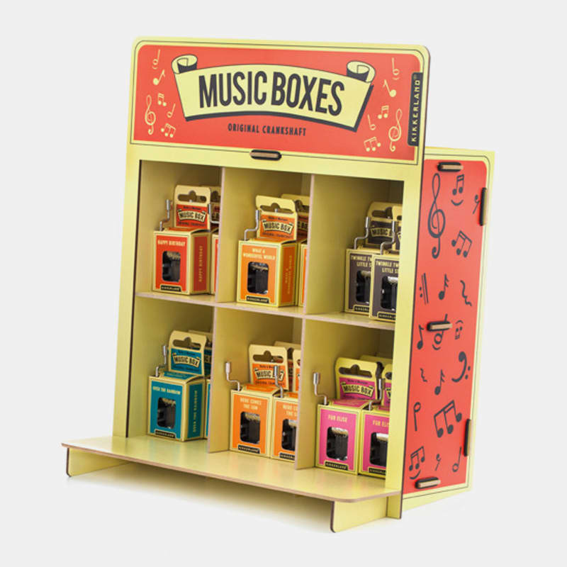Kik Exhibidor48 Cajas Musicales Beatles2