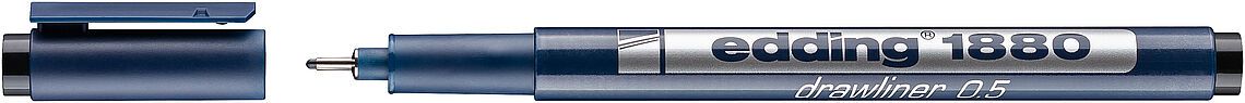 Tiralineas calibrado  Edding E-1880  medida 0,5mm1